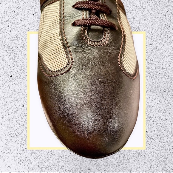 Mens Louis Vuitton shoes with  brown and Vachetta leather strip detailing. - Picture 11 of 11